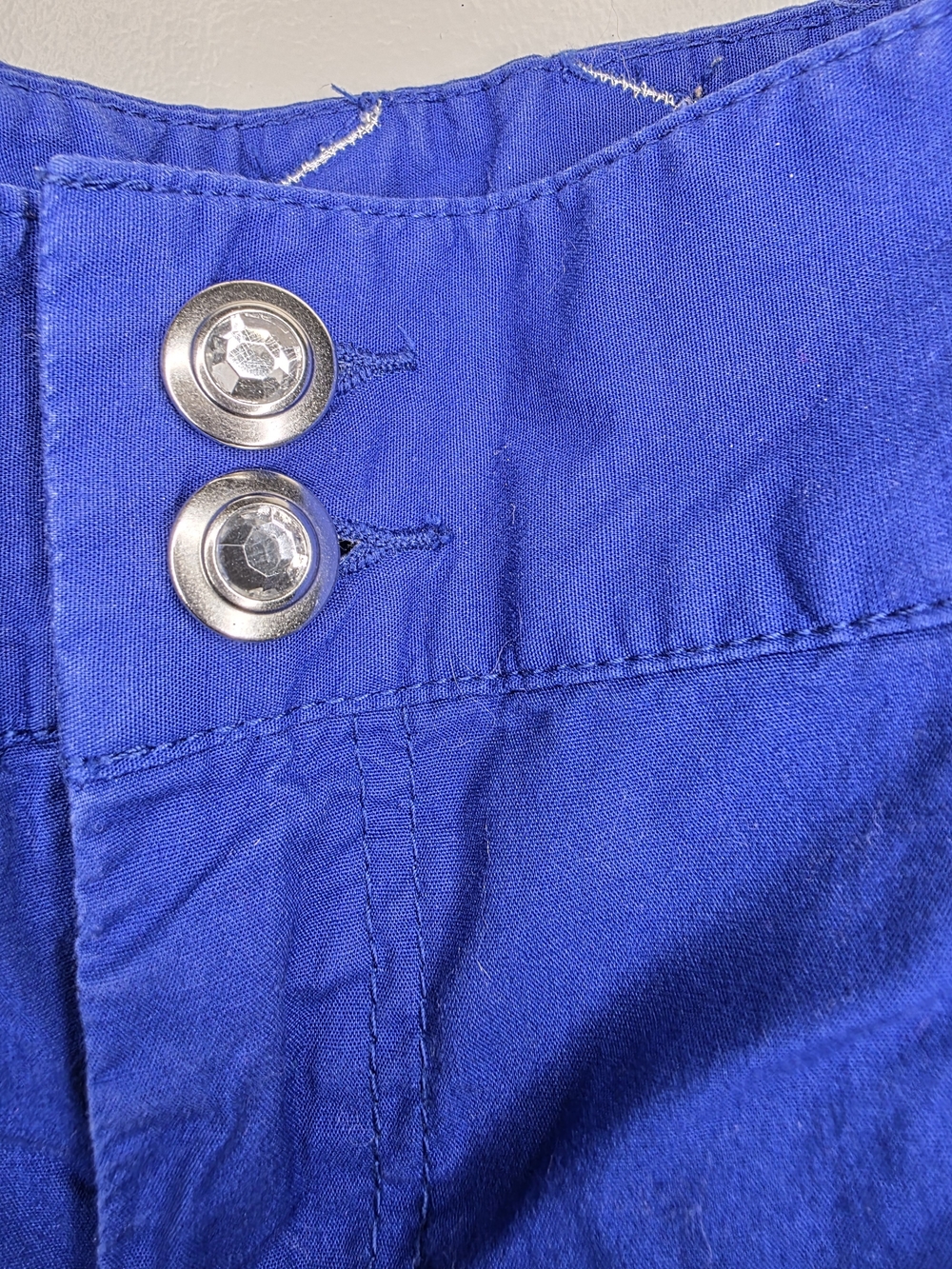 INC International Concepts Womens Blue Shorts Size 12 - Picture 2 of 4